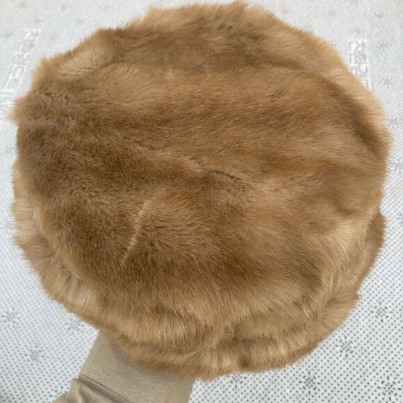 Fur Hat Handmade Russian Hat Brown Winter Hat Unisex One Size fit most - Picture 4 of 17